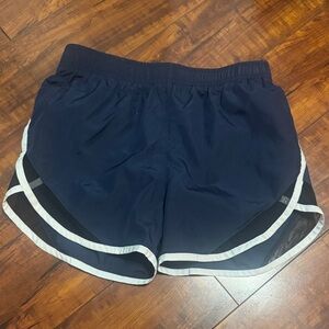 Women's Navy Blue Athletic Shorts